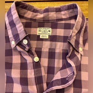 J Crew purple men’s M button down
